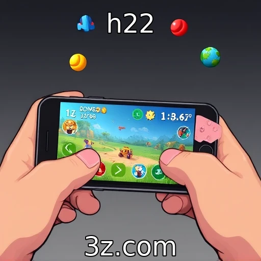 Crescimento do mercado de jogos em dispositivos móveis : h22